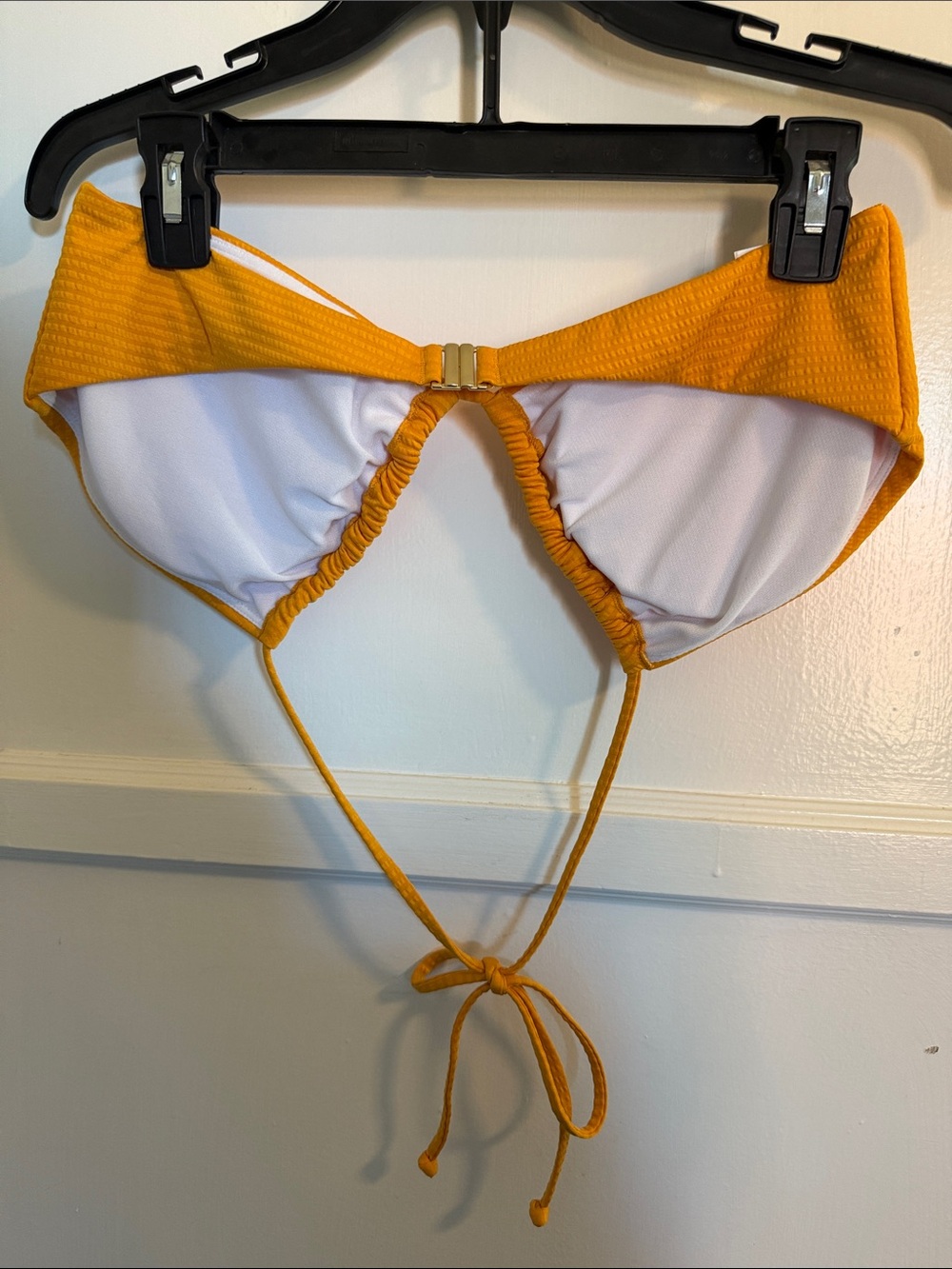 Boden Mustard Yellow Tie-Side Bikini - Picture 8 of 8